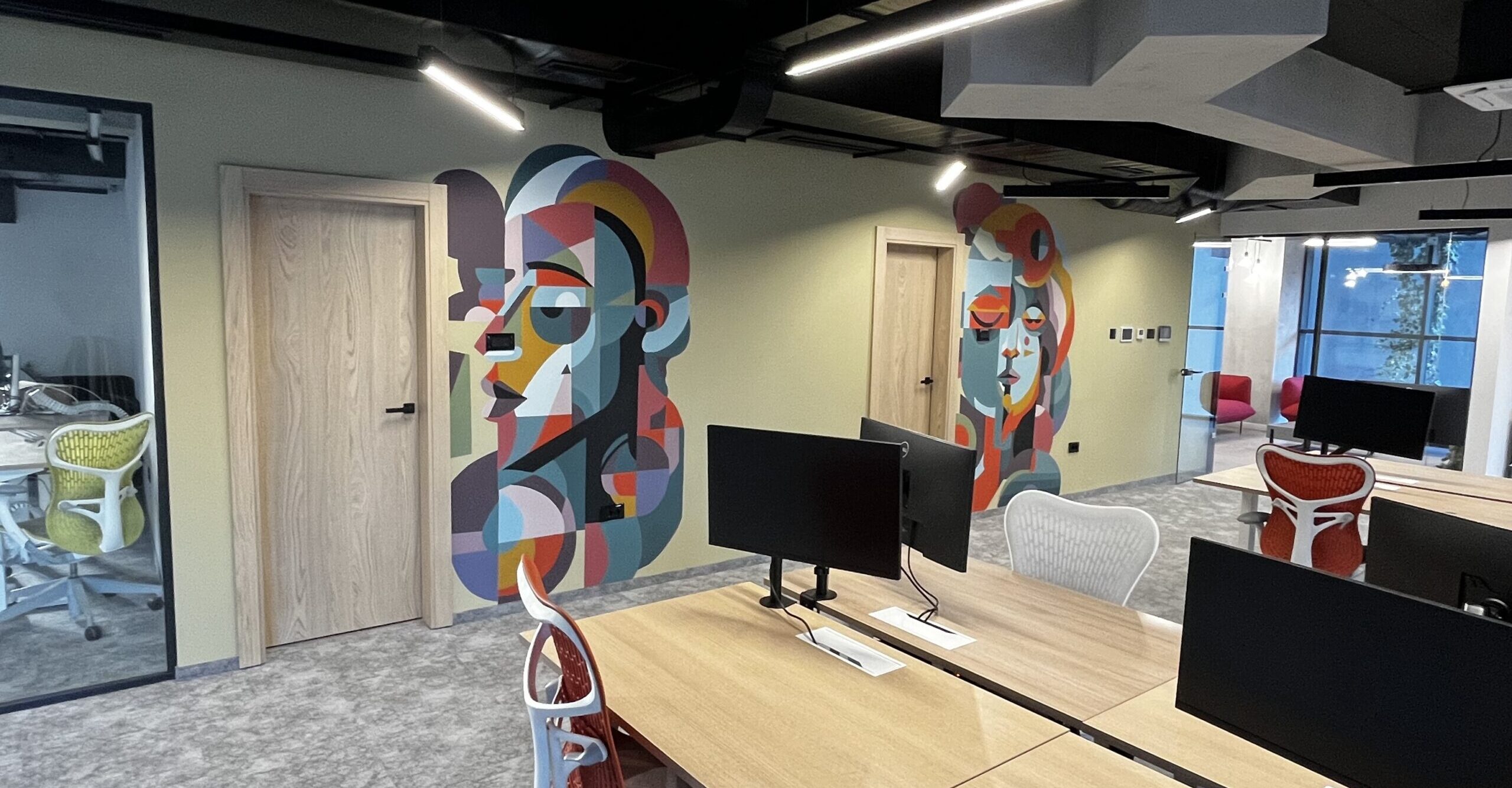 Custom office setup