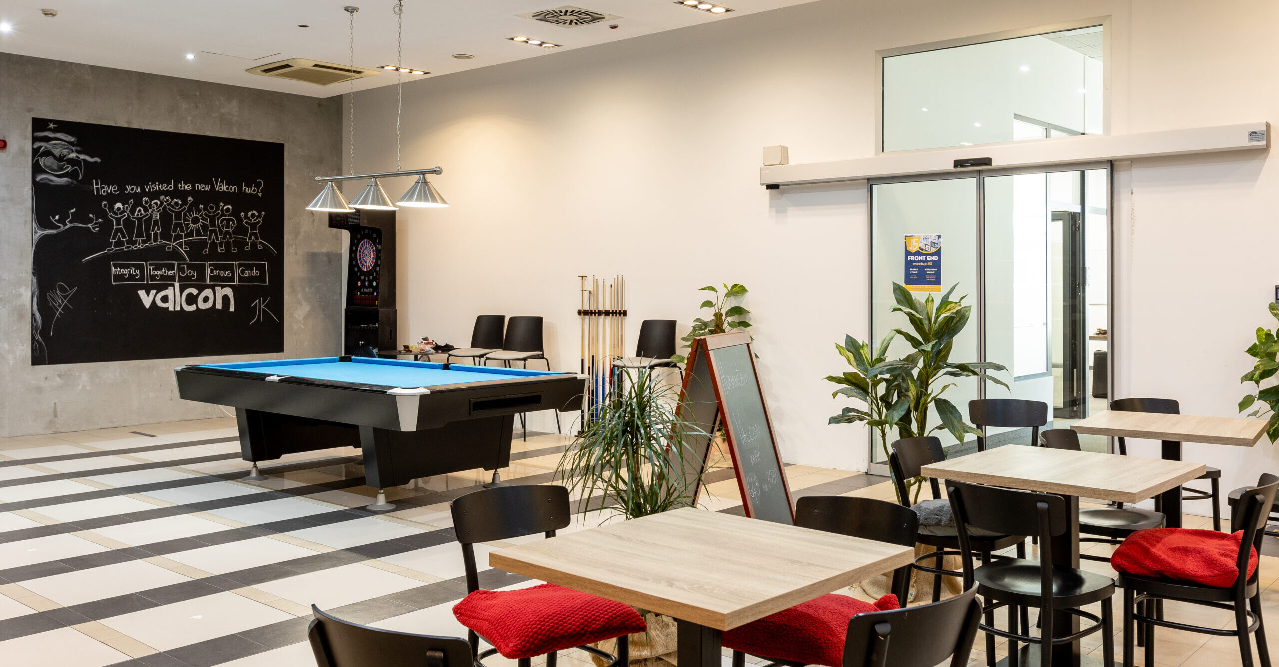 AJS Ventures hero image showing enterprise solution office setup