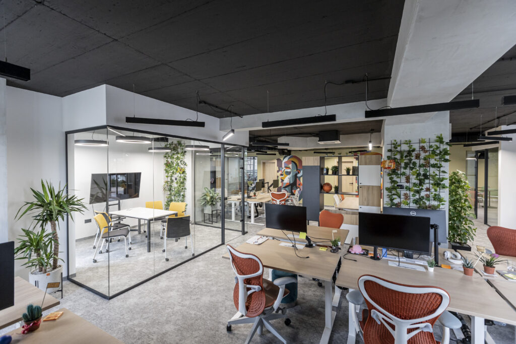 F57 meeting room and open space